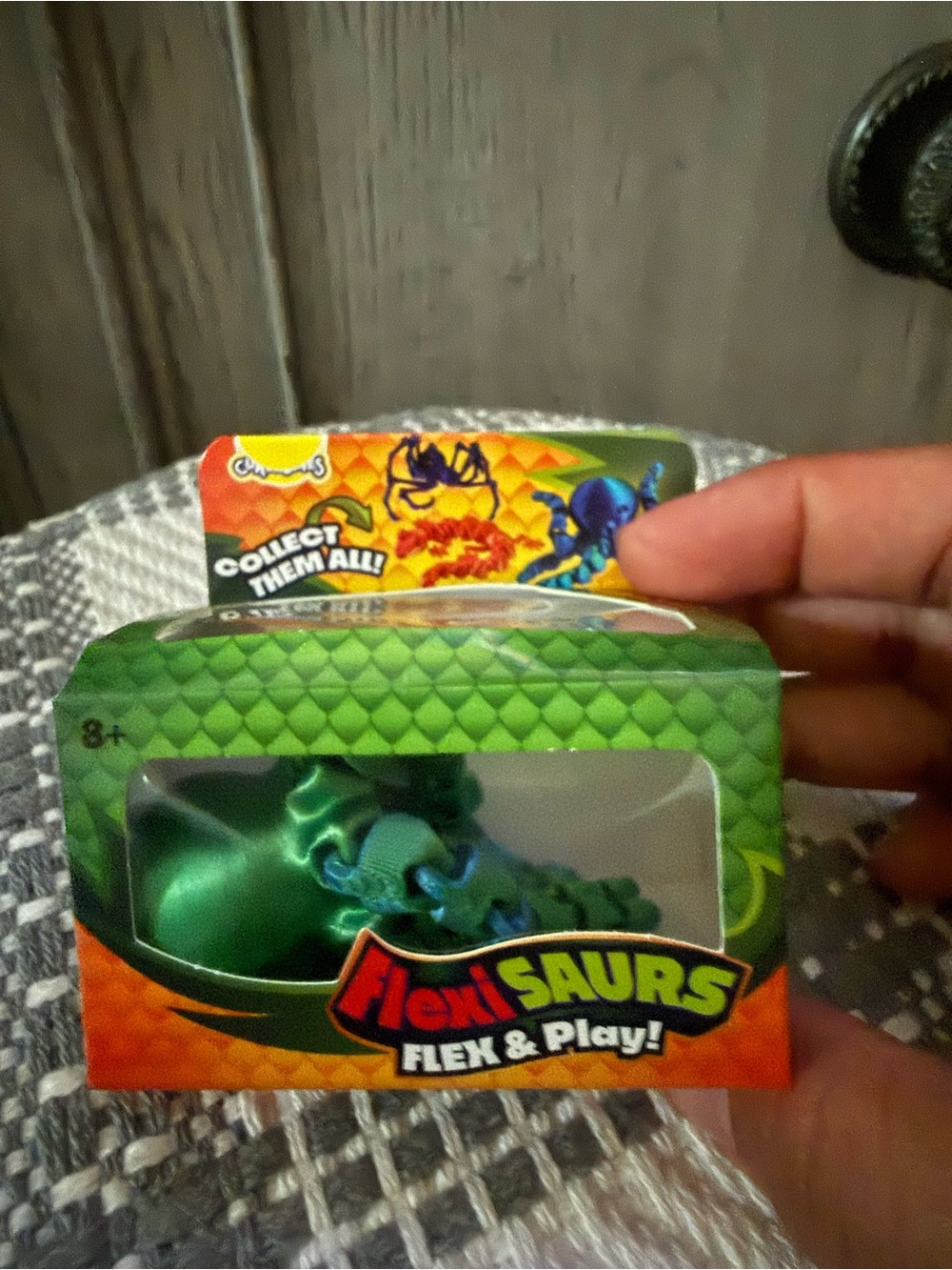 Flexi Green Metallic FlexiSAURS Bendable Dinosaur Toy